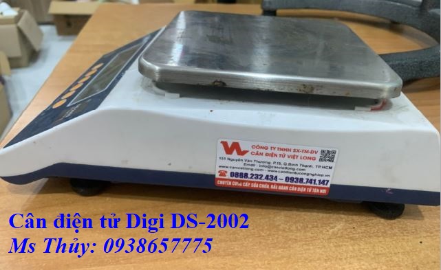 Cân điện tử 2 số lẻ DIGI DS-2002 Thanh lý